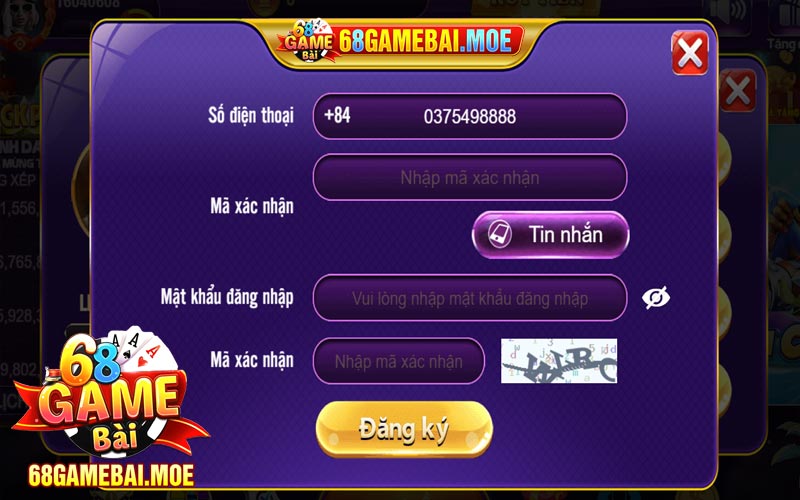 Cách đăng ký 68GameBai trên điện thoại và máy tính chi tiết