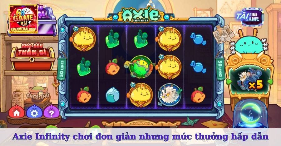 Axie Infinity đơn giản nhưng mức thưởng hấp dẫn