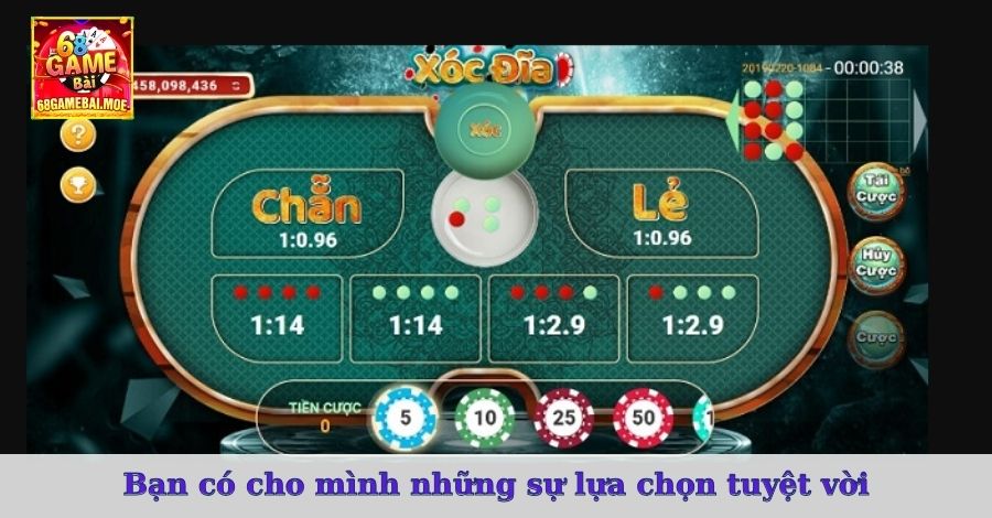 Bạn có cho mình những sự lựa chọn tuyệt vời