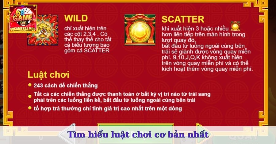 Tìm hiểu luật chơi cơ bản nhất