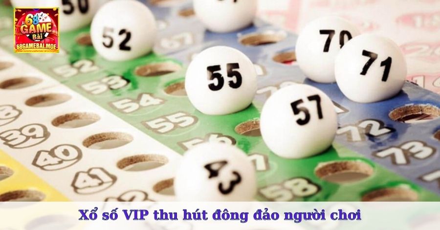 Xổ số VIP thu hút đông đảo người chơi